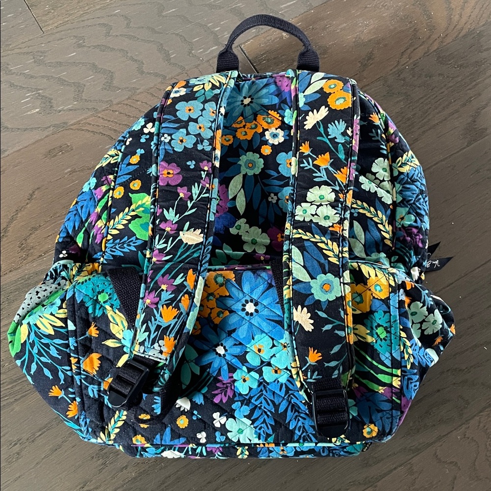 VERA BRADLEY Midnight Blues Campus Backpack | EUC - Picture 10 of 10